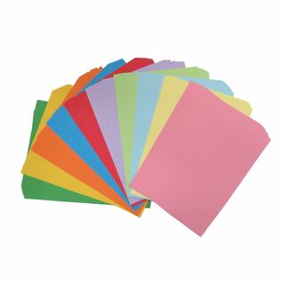 BBEST カラーコピー用紙 100枚入（10色×10枚） A4 両面 インクジ(その他)