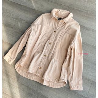 ザラ(ZARA)の新品タグ付♡ ザラ　ZARA ピンク　デニム　ジャケット(Gジャン/デニムジャケット)