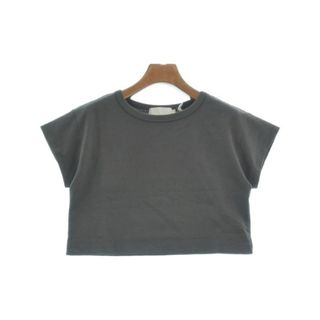 グラフペーパー(Graphpaper)のGraphpaper グラフペーパー Tシャツ・カットソー 0(XS位) グレー 【古着】【中古】(カットソー(半袖/袖なし))