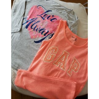 ギャップキッズ(GAP Kids)のGAP　７分袖Tシャツとタンクトップ(Tシャツ/カットソー)