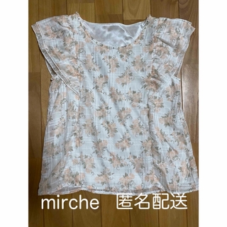 mircheフリルブラウスM(Tシャツ(半袖/袖なし))