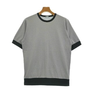 kolor/BEACON Tシャツ・カットソー -(M位) 紺x白(ボーダー) 【古着】【中古】(Tシャツ/カットソー(半袖/袖なし))