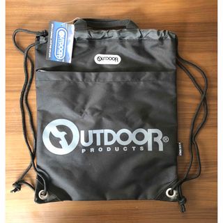 OUTDOOR PRODUCTS - 【新品】OUTDOOR PRODUCTS ナップザック　プールバッグ　ブラック