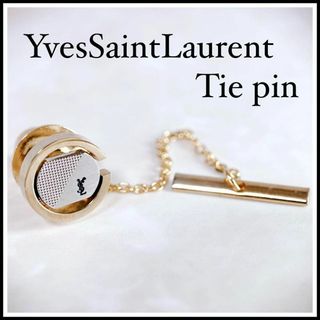 イヴサンローラン(Yves Saint Laurent)のタイタック　ネクタイピン　ブランド　イブサンローラン　ゴールド　シルバー　ピン(ネクタイピン)