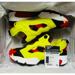 リーボック(Reebok)のReebok INSTAPUMP FURY 94 YELLOW 26cm(スニーカー)