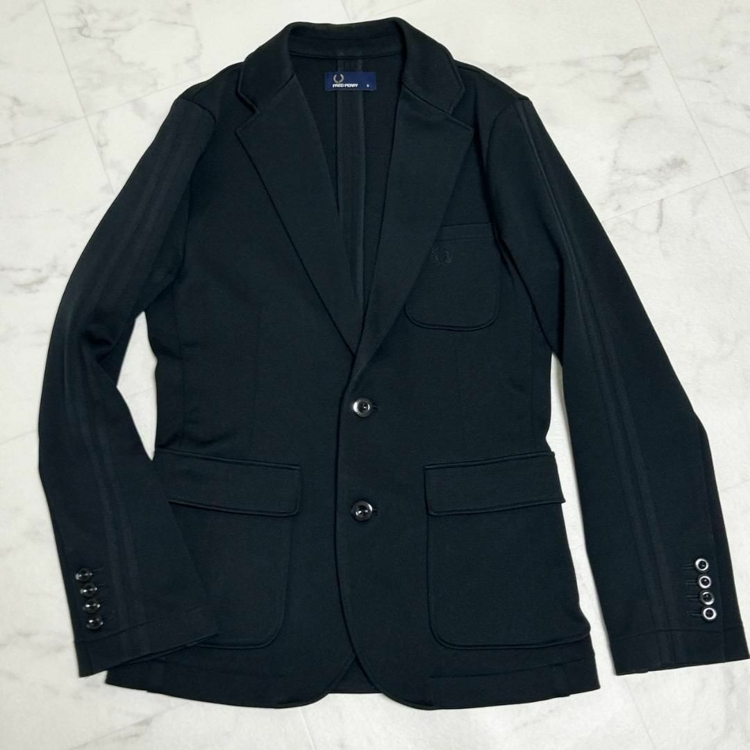 FRED PERRY ローレル刺繍 2BテーラードジャケットブラックS | フリマアプリ ラクマ FRED PERRY ローレル刺繍 2BテーラードジャケットブラックS | フリマアプリ ラクマ