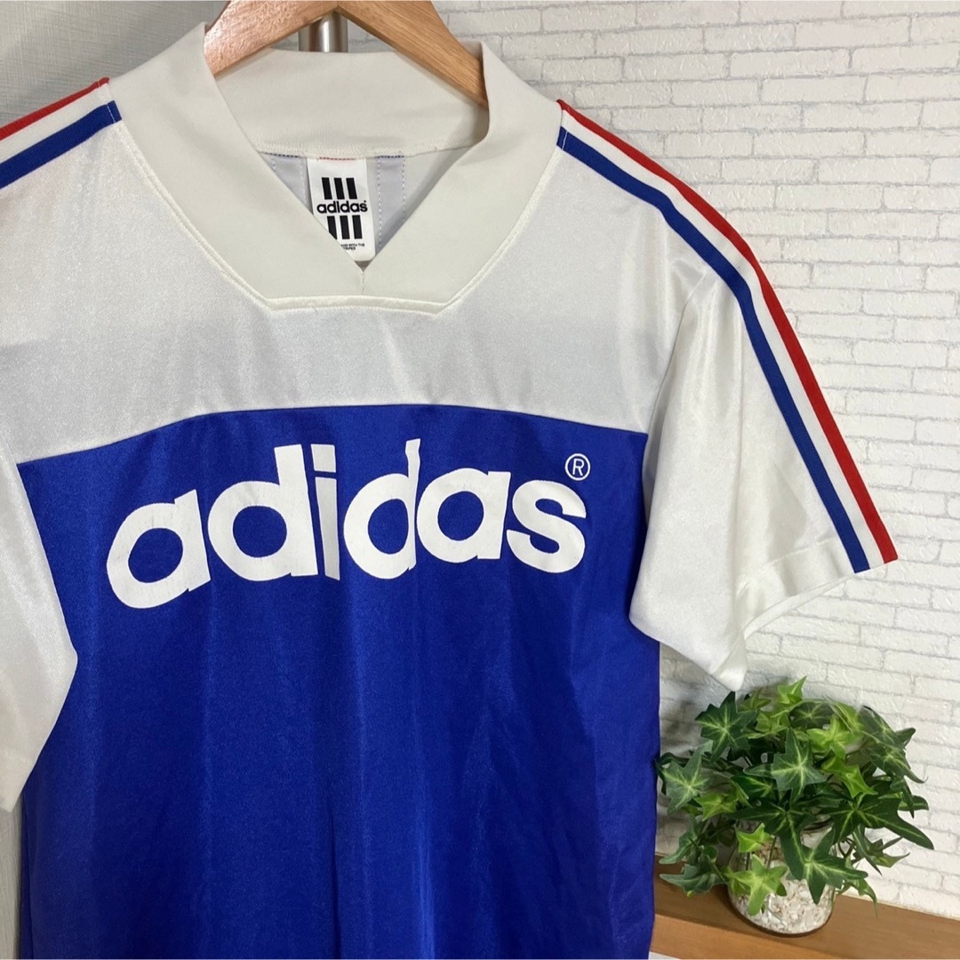 90s『adidas』アディダス ゲームシャツ デサント製 ヴィンテージ | フリマアプリ ラクマ 90s『adidas』アディダス ゲームシャツ デサント製 ヴィンテージ | フリマアプリ ラクマ