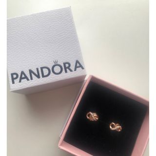 パンドラ(PANDORA)のPANDORA ピンクゴールド　ピアス　新品未使用(ピアス)