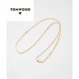 TOM WOOD - 新品 トムウッド ネックレス スクエア ゴールド 9K 定価59,700円