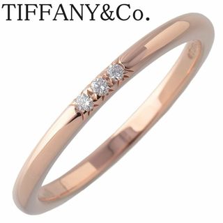 ティファニー(Tiffany & Co.)のティファニー ダイヤ リング クラシック バンド フォーエバー 3PD 13号強 幅1.9mm Au750PG 新品仕上げ済 TIFFANY【17278】(リング(指輪))