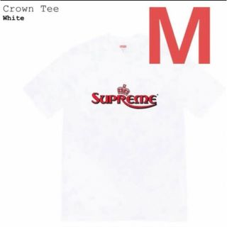 シュプリーム(Supreme)のSupreme Crown Tee white(Tシャツ/カットソー(半袖/袖なし))