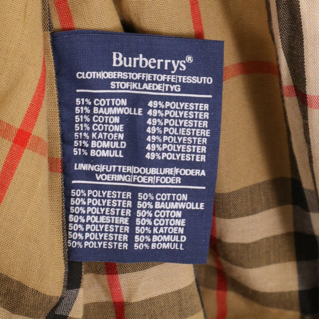 BURBERRY - 80年代 Burberrys バーバリーズ トレンチ コート BURBERRY - 80年代 Burberrys バーバリーズ トレンチ コート