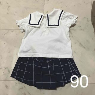 ブランシェス(Branshes)のBranshes 夏服　上下セット　90サイズ(Tシャツ/カットソー)