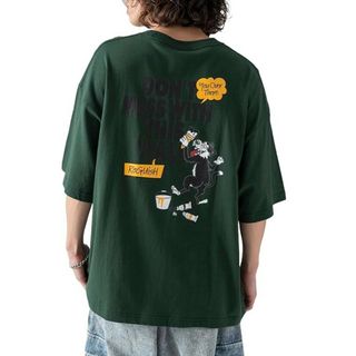 ウィゴー] 男女兼用 Tシャツ メンズ 半袖 半袖Tシャツ 春服 夏服(Tシャツ/カットソー(半袖/袖なし))