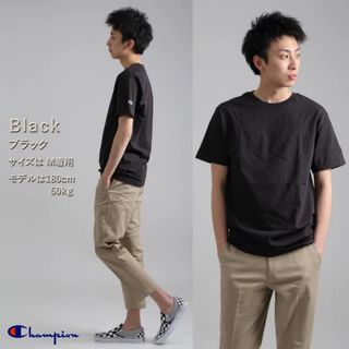 Champion - チャンピオン Tシャツ Champion 半袖 ブラック