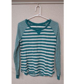 gap レディース　ボーダー長袖シャツ　xs