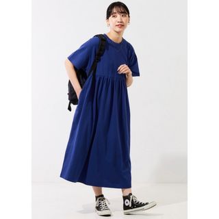 フリークスストア(FREAK'S STORE)の【6月限定SALE】FREAK'S STORE  ＊ 半袖マキシワンピース(ロングワンピース/マキシワンピース)