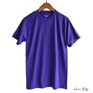 チャンピオン(Champion)のチャンピオン Tシャツ Champion 半袖 パープル(Tシャツ/カットソー(半袖/袖なし))