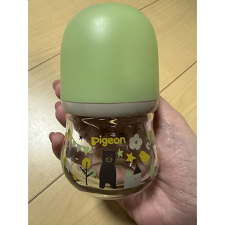 ピジョン(Pigeon)の80ml 母乳実感哺乳瓶（ガラス製）(哺乳ビン)