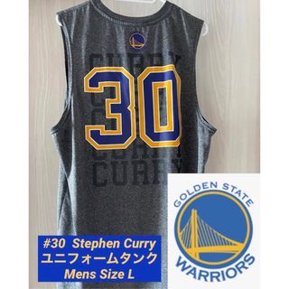 NBA ウォーリアーズ　S. カリー　メンズタンクトップ　サイズL(Tシャツ/カットソー(半袖/袖なし))