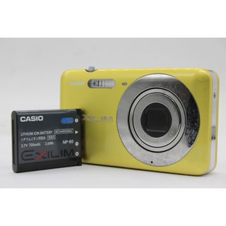 【返品保証】 カシオ Casio Exilim EX-Z800 イエロー 4x バッテリー付き コンパクトデジタルカメラ  v618(コンパクトデジタルカメラ)