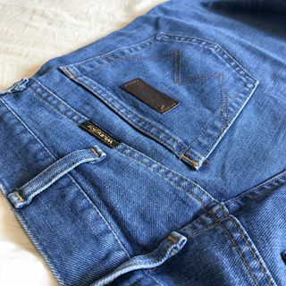 ジーンズ wrangler 30インチ　やや薄手　レーヨン混　柔らか素材(その他)