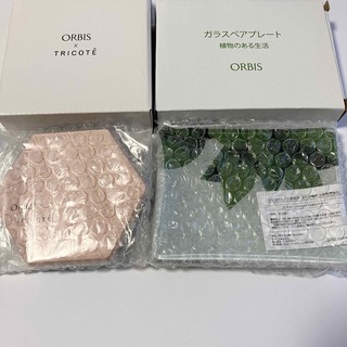 ORBIS - オルビス　珪藻土コースター　ガラスプレート