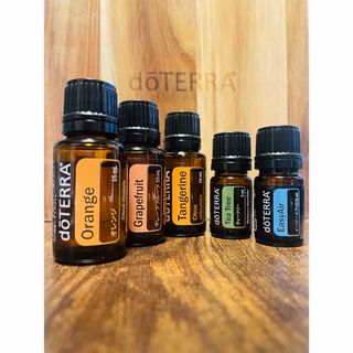 ドテラ(doTERRA)のdoTERRA   ドテラ　エッセンシャルオイル　オレンジ　ティーツリー　セット(エッセンシャルオイル（精油）)