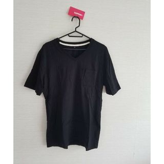 Vネックポケ付きTシャツ☆半袖Tシャツ☆大人気☆送料無料☆送料込み☆(Tシャツ/カットソー(半袖/袖なし))