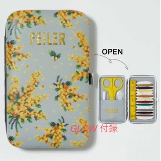 FEILER - グロー 12月号 付録 FEILER フェイラー お裁縫キット付き カードケース