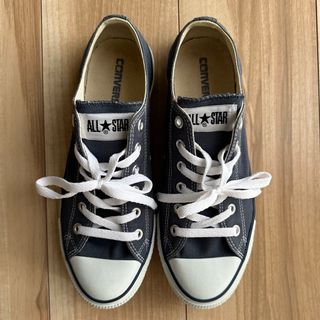 コンバース(CONVERSE)のコンバース　オールスター　スニーカー　ネイビー　26センチ(スニーカー)