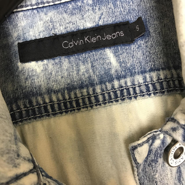 Calvin Klein(カルバンクライン)のカルバンクライン ジージャン薄手  レディースのジャケット/アウター(Gジャン/デニムジャケット)の商品写真