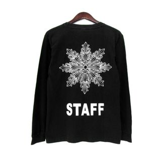 クロムハーツ(Chrome Hearts)のクロムハーツ CHROME HEARTS ■ フローラル 8ポインテッドスター STAFF Tシャツ  カットソーs3000(Tシャツ/カットソー(七分/長袖))