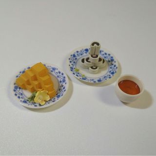 サントリー - 豌豆黄・芸豆巻　サントリー烏龍茶　満漢全席 中国宮廷料理フィギュアコレクション