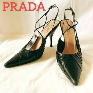 プラダ(PRADA)のプラダPRADA ストラップパンプス　21.5cm レディース　ハイヒール(ハイヒール/パンプス)