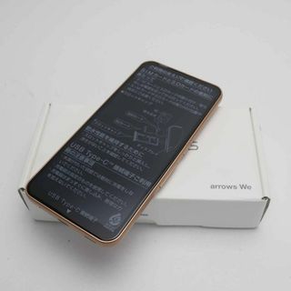 フジツウ(富士通)の新品 arrows We FCG01 ローズゴールド M666(スマートフォン本体)