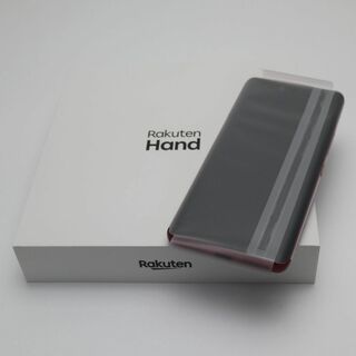 アンドロイド(ANDROID)の新品 Rakuten Hand  クリムゾンレッド M666(スマートフォン本体)