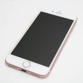 アイフォーン(iPhone)の新品同様 SIMフリー iPhone7 32GB ローズゴールド M666(スマートフォン本体)