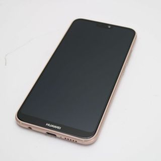 ファーウェイ(HUAWEI)の新品同様 SIMフリー HUAWEI P20 lite ピンク 白ロム  M666(スマートフォン本体)