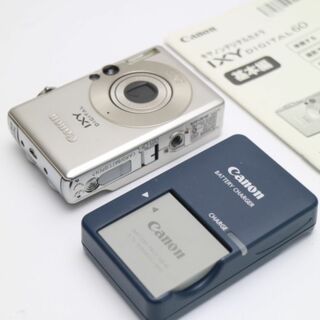 キヤノン(Canon)のIXY DIGITAL 60 シルバー  M666(コンパクトデジタルカメラ)