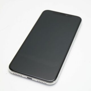 アイフォーン(iPhone)の超美品 SIMフリー iPhoneX 64GB シルバー  M666(スマートフォン本体)