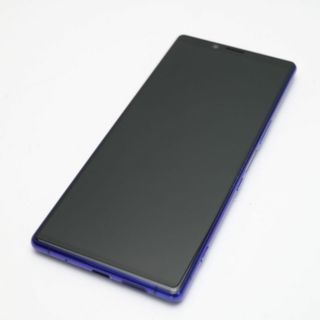 ソニー(SONY)の超美品 SOV40 Xperia 1 パープル  M666(スマートフォン本体)