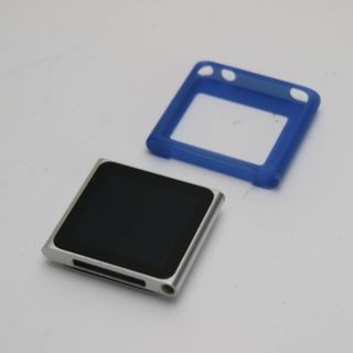 アイポッド(iPod)のiPOD nano 第6世代 16GB シルバー  M666(ポータブルプレーヤー)