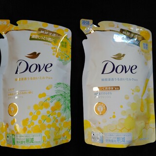 ダヴ(Dove（Unilever）)の【数量限定】Dove(ダヴ)ミモザ・さらさら透明感(レモン)(ボディソープ/石鹸)
