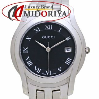 グッチ(Gucci)のGUCCI グッチ Gクラス YA055302 5500M【電池交換済】 ステンレススチール メンズ/130157【中古】【腕時計】(腕時計(アナログ))