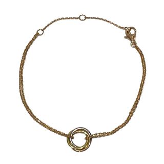 カルティエ(Cartier)のCARTIER ブレスレット トリニティ スリーカラー K18PG K18WG K18YG(ブレスレット/バングル)