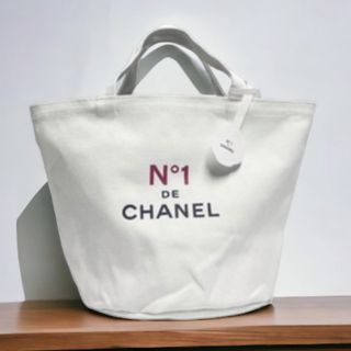 CHANEL ノベルティ N°1 トートバッグ　未使用　白　ホワイト