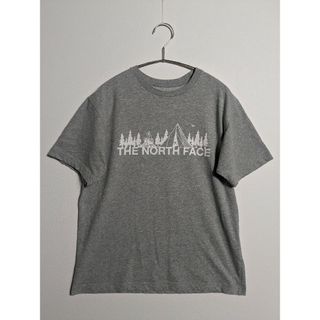 ザノースフェイス(THE NORTH FACE)のノースフェイス S/Sキャンプライフティー メンズ Ｍサイズ ミックスグレー(Tシャツ/カットソー(半袖/袖なし))