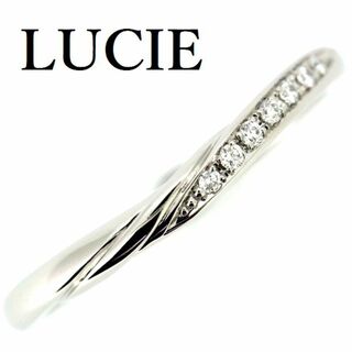 LUCIE ルシエ ダイヤモンド リング Pt950(リング(指輪))