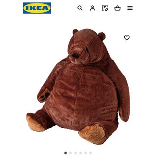 IKEA - IKEA テディベア　クマのぬいぐるみ　大きいサイズ